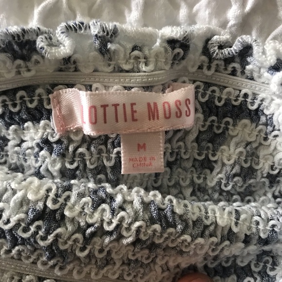 PacSun / Floral Off the Shoulder Shirt - Picture 3 of 4